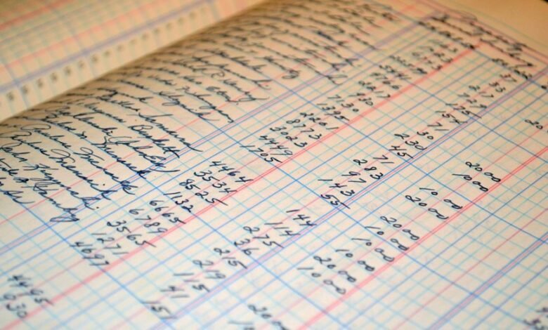 evaluation record with numbers